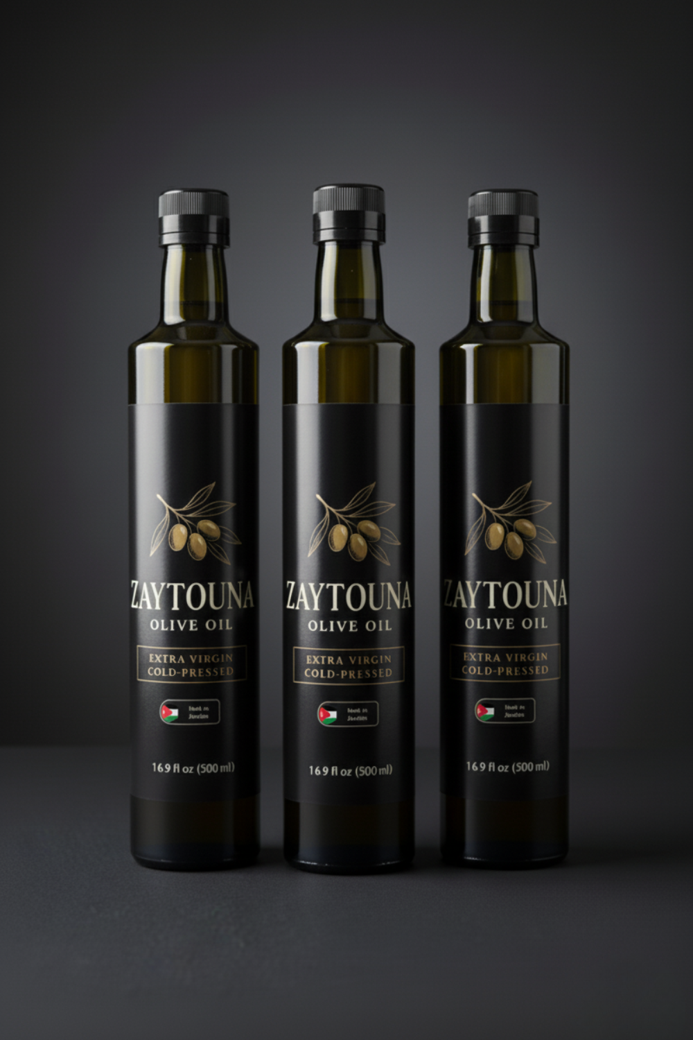 Trio Premium Extra Virgin Olive Oil (3 × 500ml)